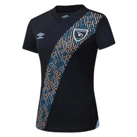 Umbro Guatemala Women's 3rd Jersey 25/26 - Black (US, Alpha, Small, Regular, Regular, Black)