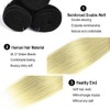 Ombre Bundles 1B/27/613 Three Tone Bundles straight Brazilian Remy Hair