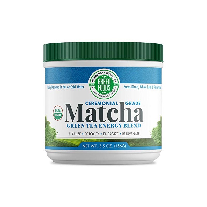 Organic Ceremonial Grade Matcha Green Tea from Japan - 5.5oz