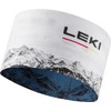 Leki Xc Headband Grey/White - Lightweight Reversible Thermal Headband, Size