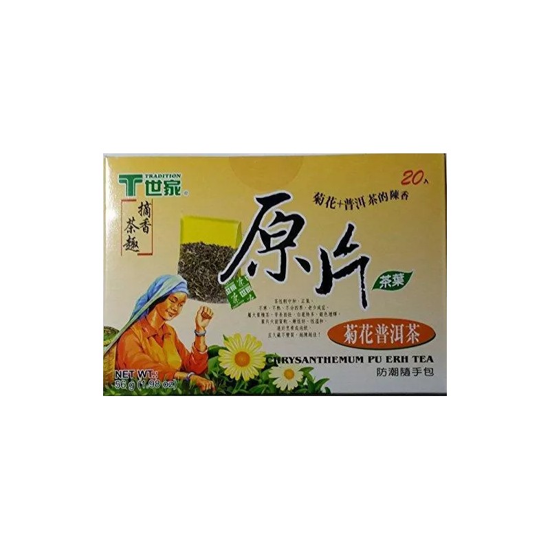 TRADITION CHRYSANTHEMUM PU ERH TEA BAG/20 BAG