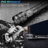 Garberiel 1000000LMS Powerful Rechargeable LED Flashlight Tactical 30W Zoom Torch