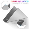 Stainless Steel Napkin Holder,Minimalistic Triangular Metal Napkin Holder,Cocktail Napkin Dispenser