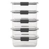 Rubbermaid Brilliance Food Storage Containers BPA Free Airtight Lids Ideal