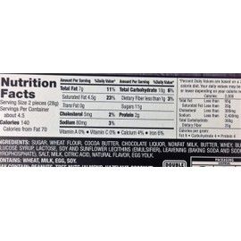 German Milk & Dark Combo Chocolate Covered Butter Cookies - 4.4-Ounce Boxes (Pack of 2)