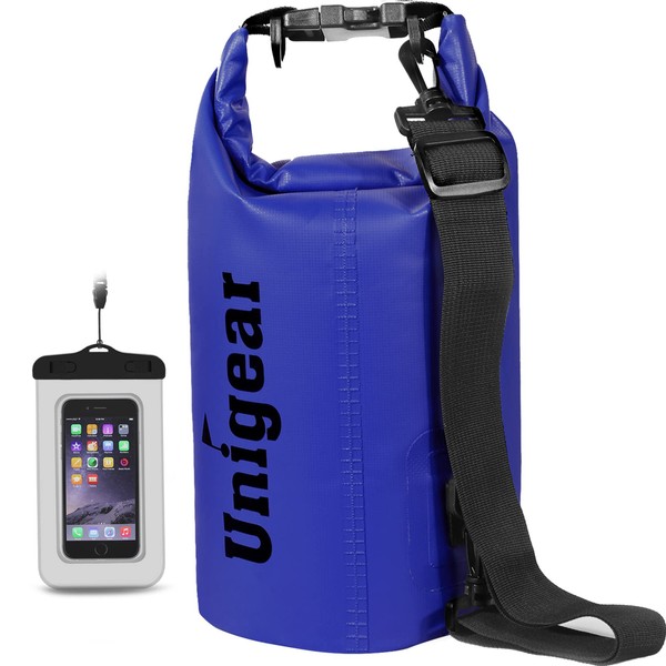 Unigear Waterproof Dry Bag 2L/5L/10L/20L/30L/40L for Navigation, Trekking, Kayak, Fish,