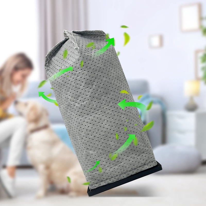 Smilefil 4PCS CH3000 Replacement Cloth Bags Compatible with Hoover PortaPower