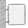 2 Pack Wall Mount Gate Hinges, Heavy Duty Farm Gate