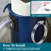 4" X 10' Dust Collection Flexible Hose with 4 In