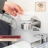 bremermann Piazza Bathroom Series Soap Dish, Matt Stainless Steel &