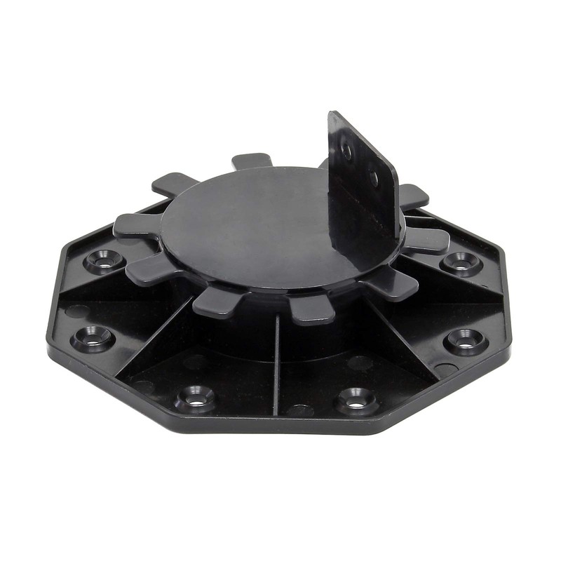 WilTec Stilt Bearing for Patios, 2700 kg, 33-64 mm, Height-Adjustable