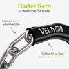VELMIA Bicycle lock with programmable combination lock and reflector strips