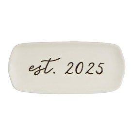 Mud Pie Everything Dish 4" x 9" PLATTERS & TRAYS, EST 2025