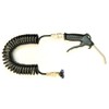 Compressed Air Gun 5 m Spiral Hose T-Piece Blow Gun