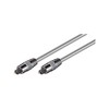 Goobay 50566 Optical Cable, Silver, 6 mm Diameter, 0.5 m
