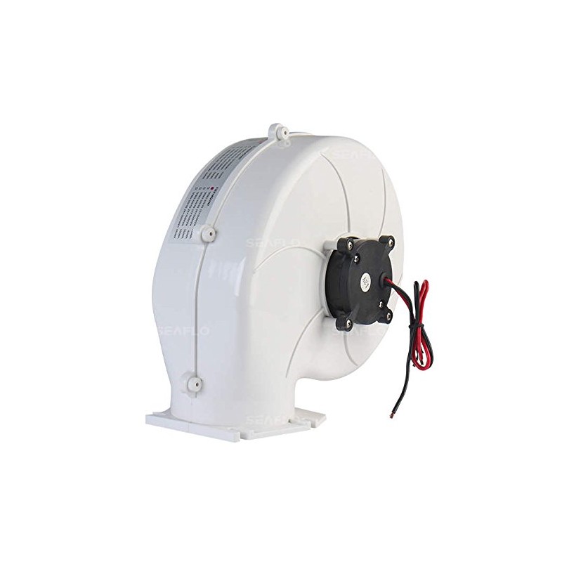 SEAFLO Flange Mount Bilge Air Blower 320CFM Boat Ventilation Marine