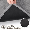 Pauwer Bathroom Rugs Sets 3 Piece, Ultra Thin Bath Mat