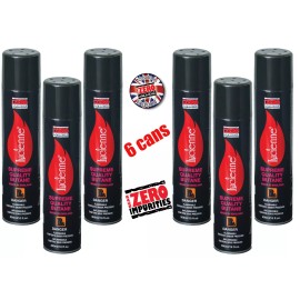 Lucienne 6 Cans 300ml Lucienne Quadruple Refined Lighter Refills Butane Fuel