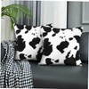 Mobestech Cow Spots Throw Pillow Covers Square Cushion Case with