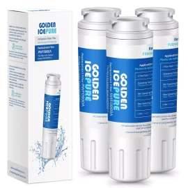GOLDEN ICEPURE RWF0900A Refrigerator Water Filter Replacement for 4396395, MAYTAG UKF8001,3PACK