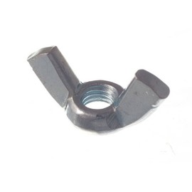 One Stop DIY 40 x M5 Wing Nuts BZP Galvanised Steel Weatherproof