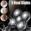 Shaver Blade Heads for 5 Heads Razor Blade Heads, Electric