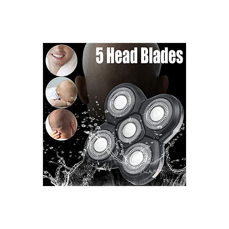 Shaver Blade Heads for 5 Heads Razor Blade Heads, Electric