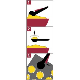 Fackelmann Makronator, Makronen-Portionierer, Teigportionierer