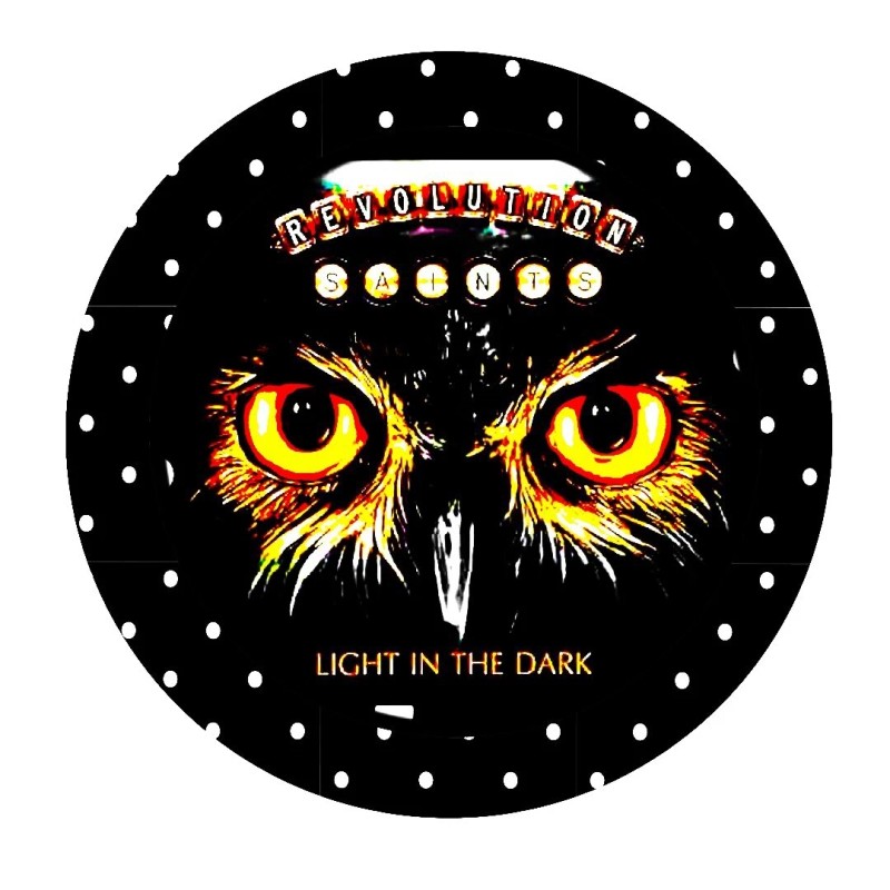 REVOLUTION SAINTS ROCK BAND FIVE REVOLUTION LARGE PIN