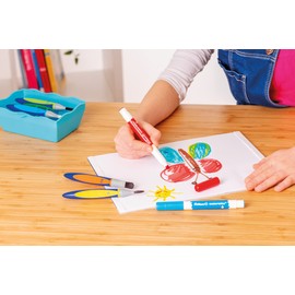 Pelikan Creative Factory Colorella felt tip pens set for children, water-soluble, 6 colours in a universal level