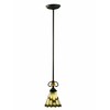 Springdale STH15098LED Jerome LED Tiffany Mini Pendant, Tiffany Bronze