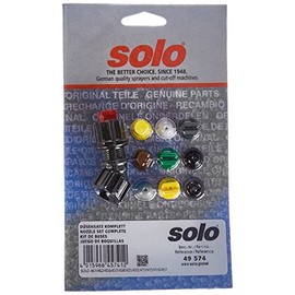 Nozzle Set with 9 Nozzles for Solo Syringes