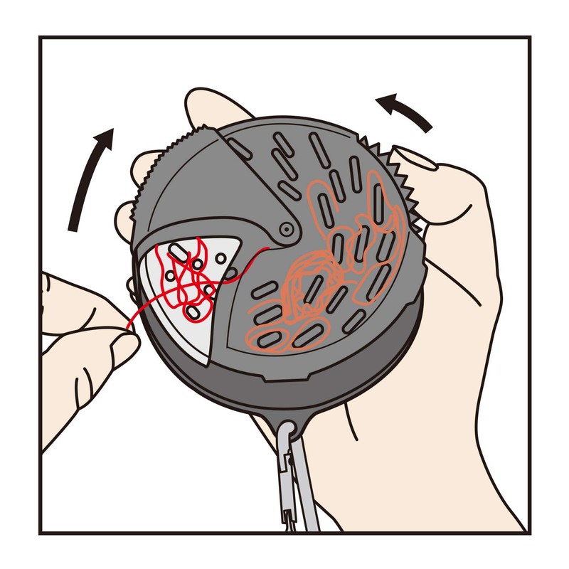 Daiichi Seiko Scavenge x Thread, XL, Black, 3.3 x 1.4