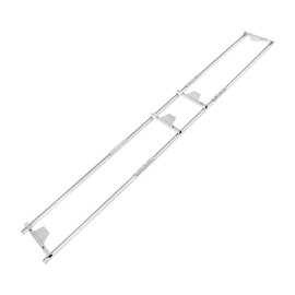 LIAPDG Portable Chainsaw Mill Guide Rail, Wood Lumber Cutting Saw Mill Adjustable Aluminum Alloy Extended Guide Rail Chainsaw Mill and Milling Rail System for Woodworkers, Homeowners