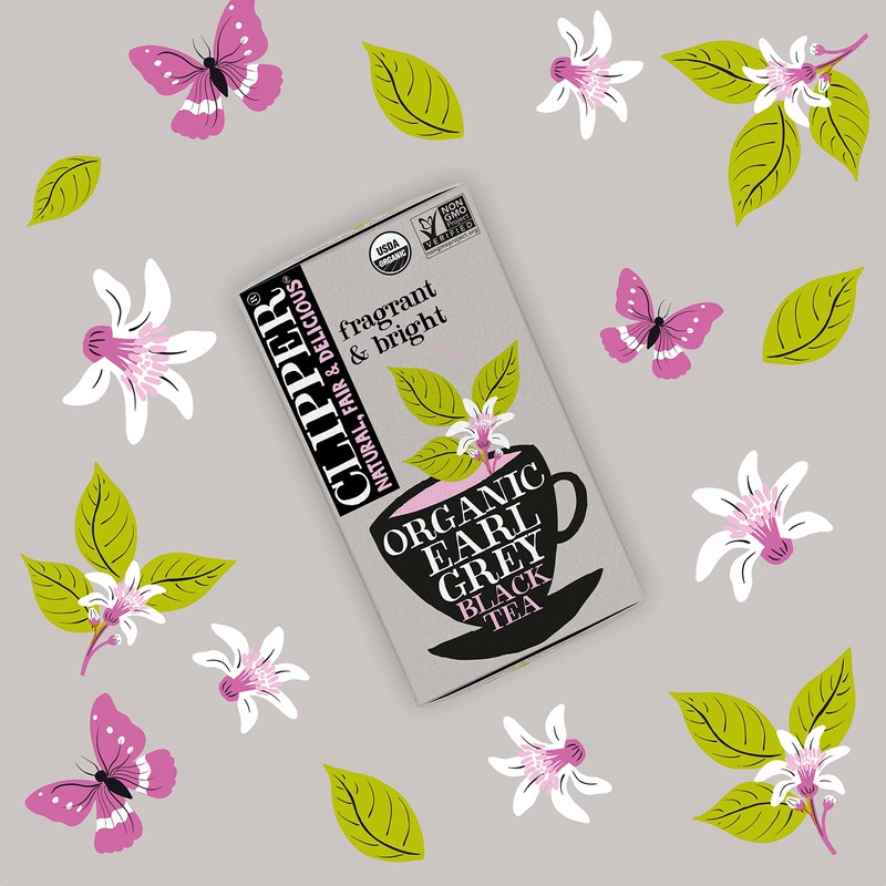 Clipper Tea Organic Earl Grey - USDA Organic, Non-GMO, Fair
