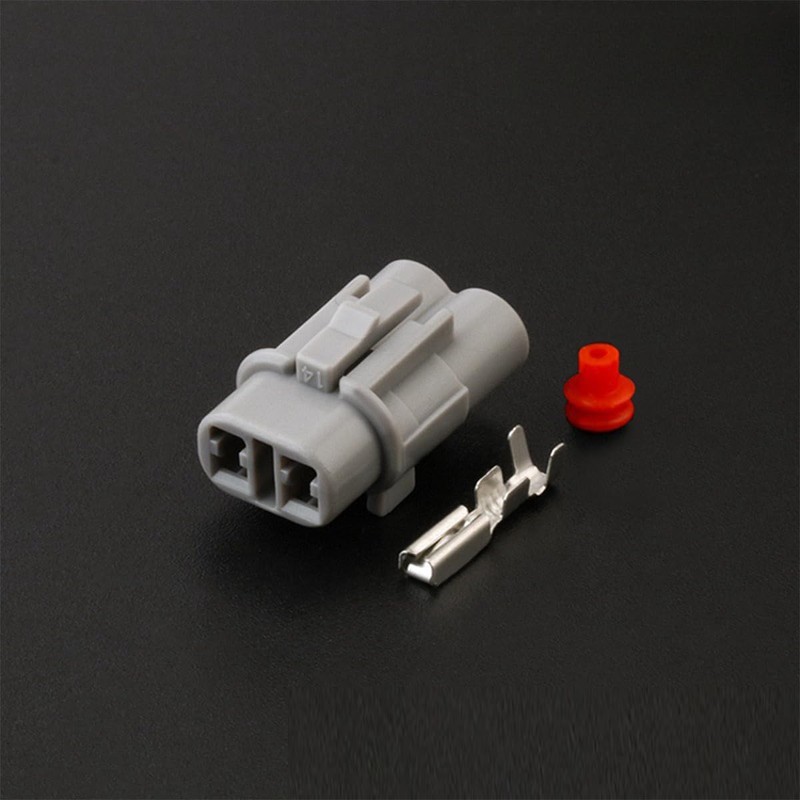Newyuan 10 Sets 2Pin Motorcycle Connector Kit Compatible with Sumitomo