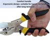 Miter Shears, 45°–135° Adjustable Multi-Angle Trim Cutter for Molding, Shoe