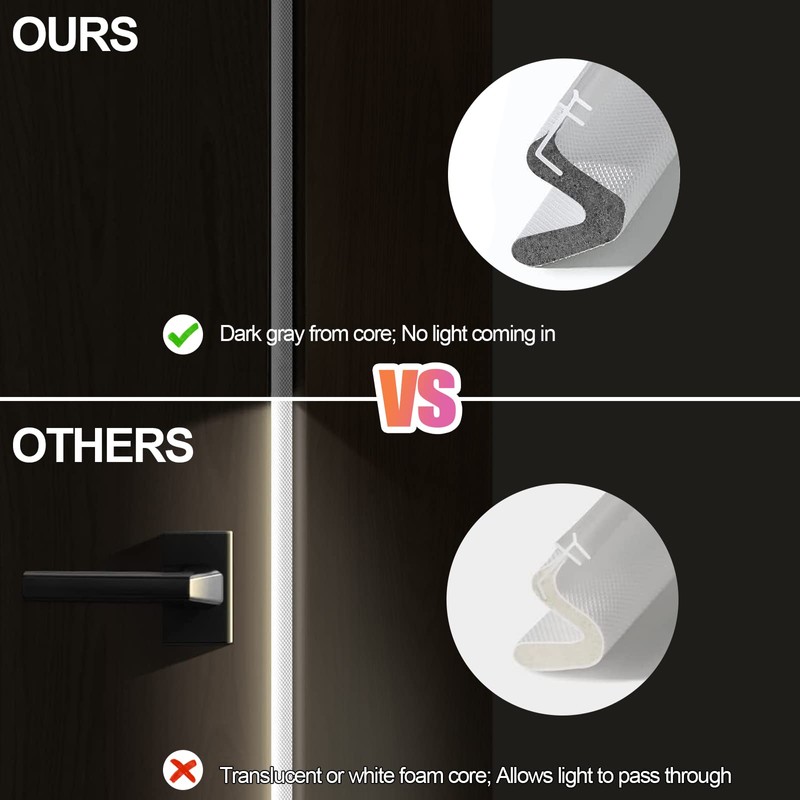 40FT Extra Long Kerf Weather Stripping Door Seal for Large