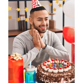 BOCHOI 30th Birthday Gifts for Men, 30 Year Old Birthday Bracelet Birth Gift Ideas for Dad Grandpa Son Husband Boyfriend Him