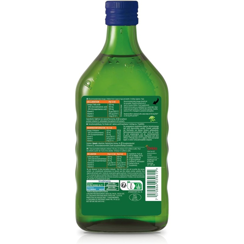 Möller's Omega 3 Cod Liver Oil, Nordic Omega 3 Children's