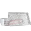 Aluminium Foil Trays Containers for Baking Cooking Freezing and Storing