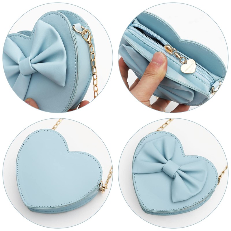 SOTOGO - Juego de 2 bolsas cruzadas de princesa para