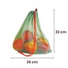 Slowroom 3 Reusable Fruit and Vegetable Bags Langlebieg, Ultralight, Breathable,