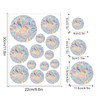 39 Round Prism Window Stickers, Sun Catcher Bird Anti Collision