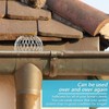 Downpipe Protection Gutter Protection Aluminium Rain Pipe Protection Gutter Protection