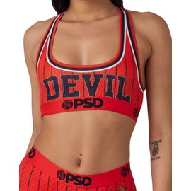 PSD Women's Baller Taz Sports Bra, Red, L