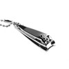 Korean Anti-Splash Mini Nail Clipper Nail File 2ea