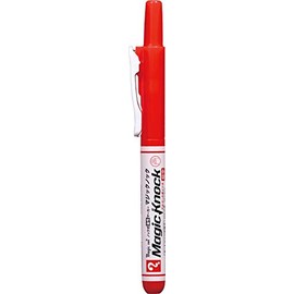 Teranishi Chemical Magic Knock, Fine Point, Red