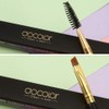 Docolor Eyebrow Brush Duo, Professional Angled Eye Brow Brush and