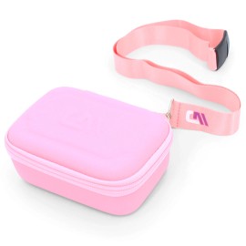CASEMATIX Storage Case for Moonbird Moonbuddy Breathing Device - Pink Case Only